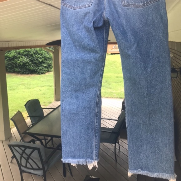 Levi denim Wedgie straight ripped Jeans - Picture 4 of 4